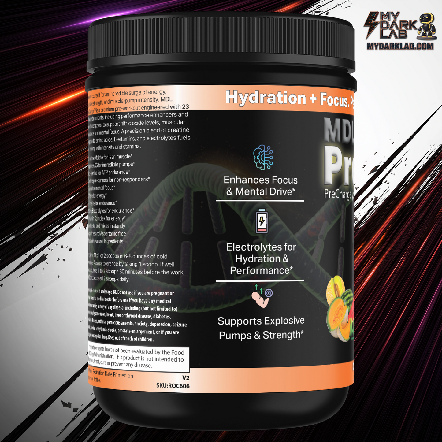 MDL PreCharge™ — Watermelon (MelonSurge) · 30 servings