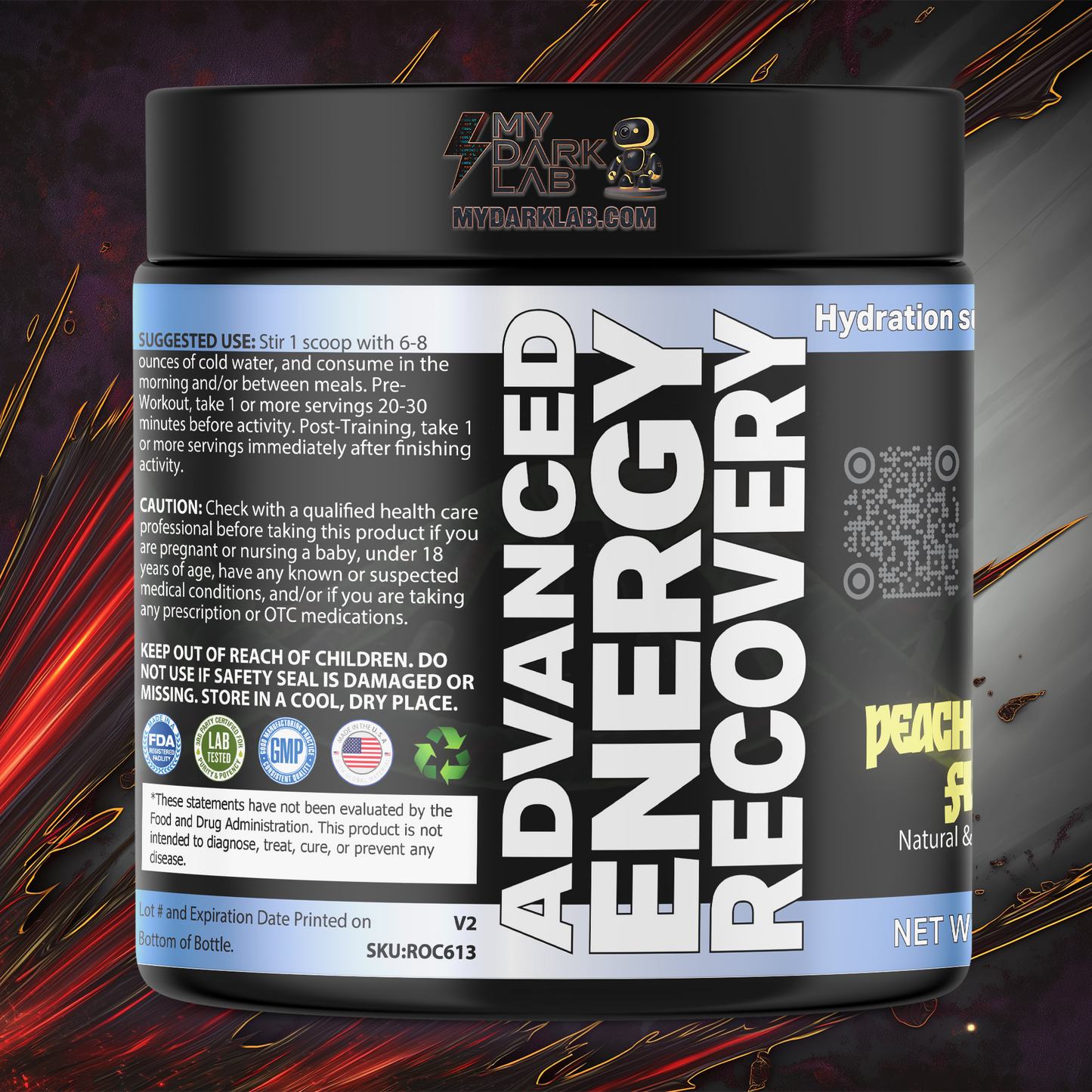 MDL AminoCharge™ — Peach & Mango Fusion (40 Servings)