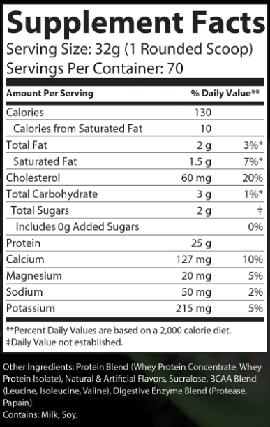 MDL WheyForge™ — Vanilla Milkshake (5 lb / 70 Servings)