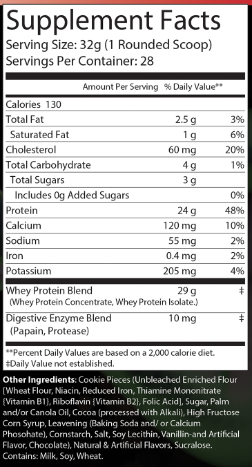 MDL WheyForge™ — Lunar Cookies & Cream (2 lb / 28 Servings))
