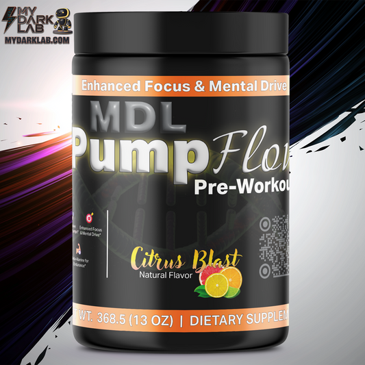 MDL PumpFlow™ — Pre-Workout — Citrus Blast (13 oz)