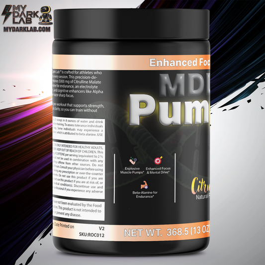 MDL PumpFlow™ — Pre-Workout — Citrus Blast (13 oz)