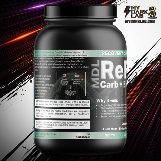MDL ReFuel™ Carb + Electrolyte — Lemon Lime (50 Servings)