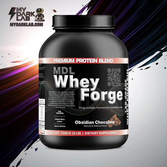 MDL WheyForge™ — Obsidian Chocolate (5 lb / 70 Servings)