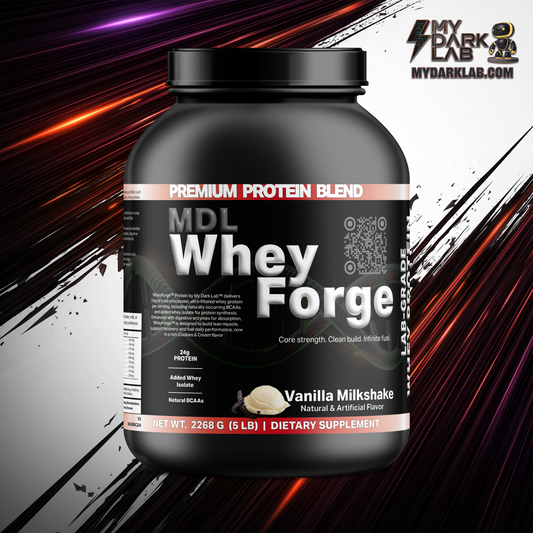 MDL WheyForge™ — Vanilla Milkshake (5 lb / 70 Servings)