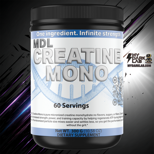 MDL Creatine Mono — Micronized Creatine Monohydrate (60 Servings)