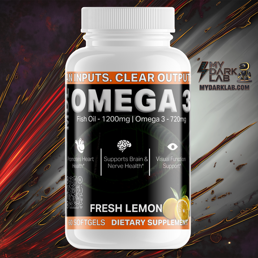 MDL Omega-3 Fish Oil — 1200 mg Fish Oil • 720 mg Omega-3s (EPA/DHA) • 60 Softgels