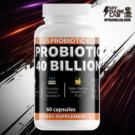 MDL Probiotic — 40 Billion CFU (MAKTREK) — 60 Capsules