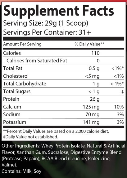 MDL IsoForge™ — Vanilla Astralis (2 lb / 100% Whey Isolate / 31+ Servings)